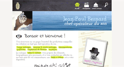Desktop Screenshot of jeanpaulbernard.com